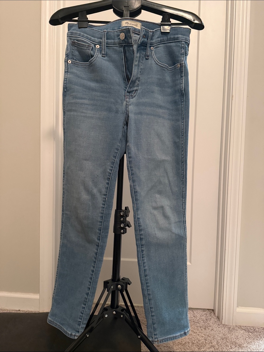 Madewell Light Blue Women's Stovepipe Jeans